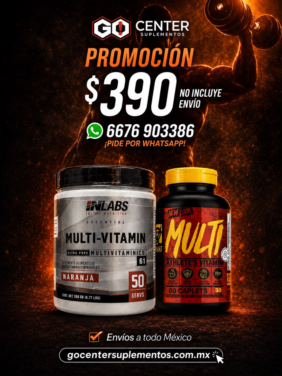 Promocion Multi Vitamin y Mutant